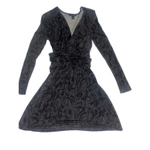 Banana Republic Long Sleeve Belted Dress Size Petite Small